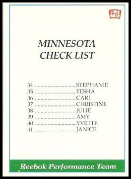 NNO3 Minnesota Check List